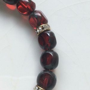 ❣️Alex and Ani crimson red bracelet